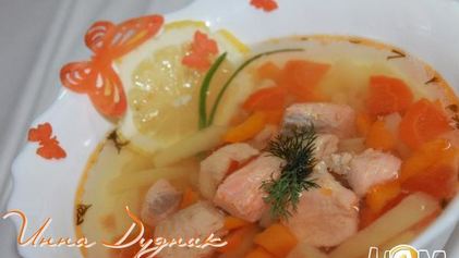 Рецепт Ухи с форелью