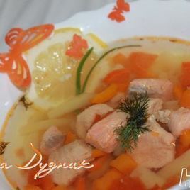 Рецепт Ухи с форелью