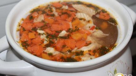 Рецепт ухи с форелью