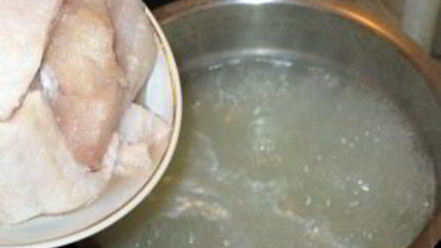 Рецепт ухи с яйцом