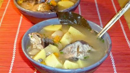 Рецепт ухи в мультиварке