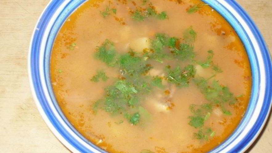 Рецепт вкусного рыбного супа из кильки в томатном соусе