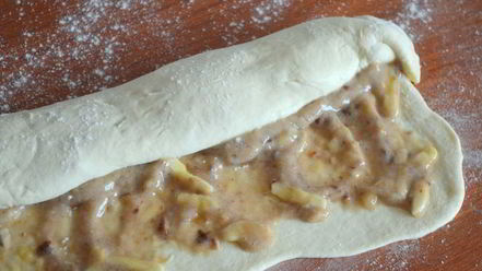 Рецепт банановых слоек с финиками