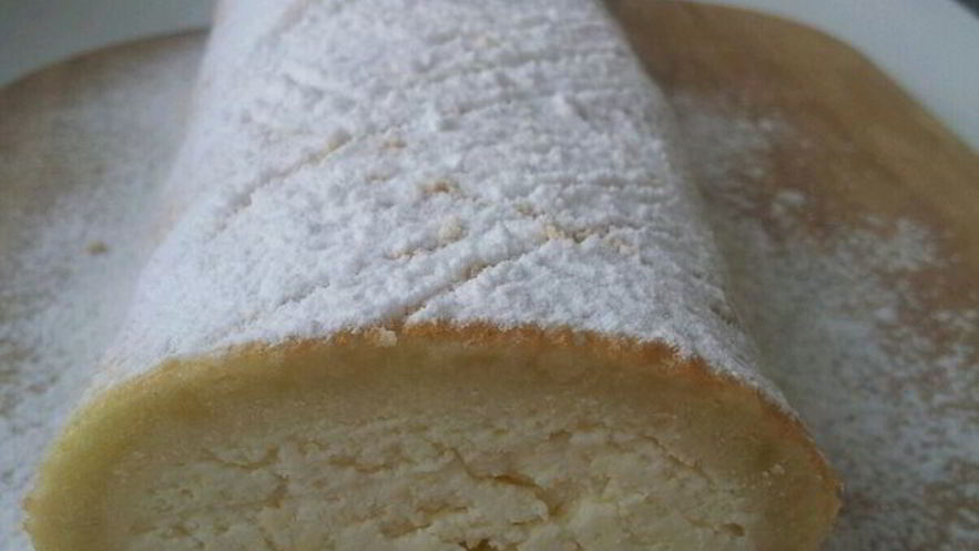 Рецепт белоснежного рулета