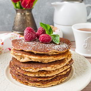 Рецепт Бананова-овсяных панкейки