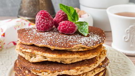 Рецепт Бананова-овсяных панкейки