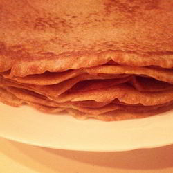 Рецепт Блинчиков из цельзерновой муки