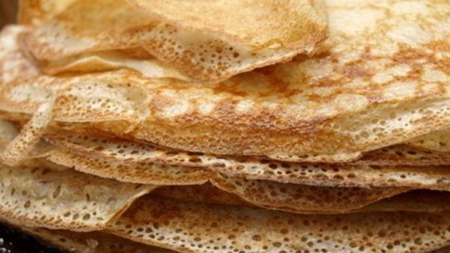 Рецепт блинчиков хрустящих