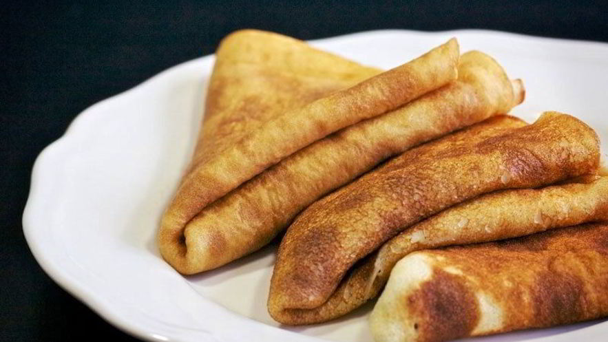 Рецепт блинчиков на кефире