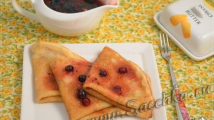 Рецепт Блинчиков на молоке