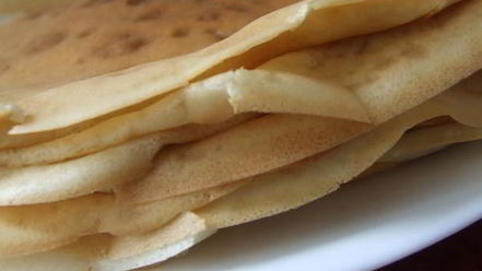 Рецепт блинчиков с апельсинами