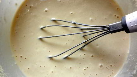 Рецепт блинчиков с мясом на пиве