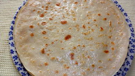 Рецепт блинчиков с мясом на пиве