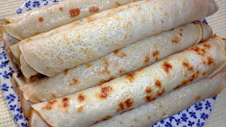 Рецепт блинчиков с мясом на пиве