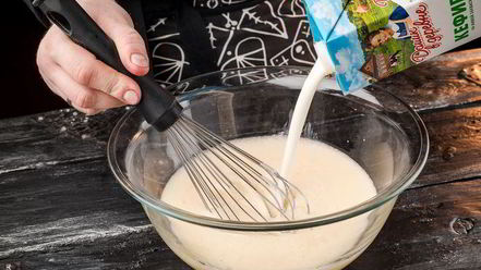 Рецепт блинчиков с шоколадным соусом