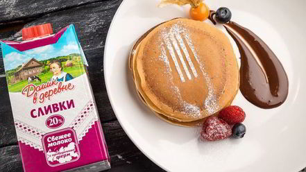 Рецепт блинчиков с шоколадным соусом