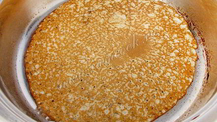 Рецепт блинчиков с яблоками