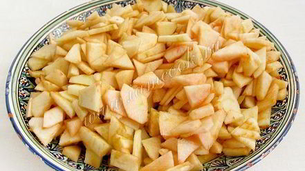 Рецепт блинчиков с яблоками