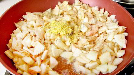 Рецепт блинчиков с яблоками