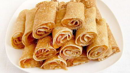 Рецепт блинчиков с яблоками