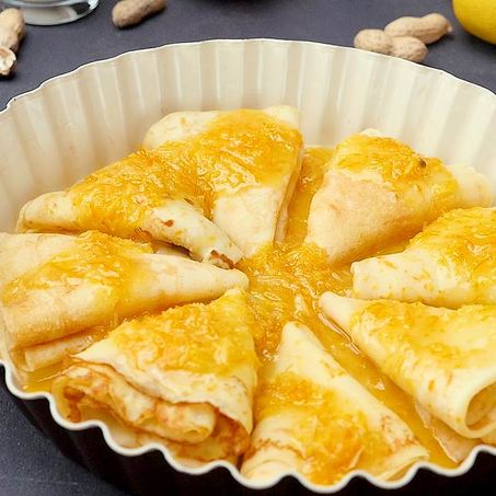 Рецепт Блинчиков Сюзетт