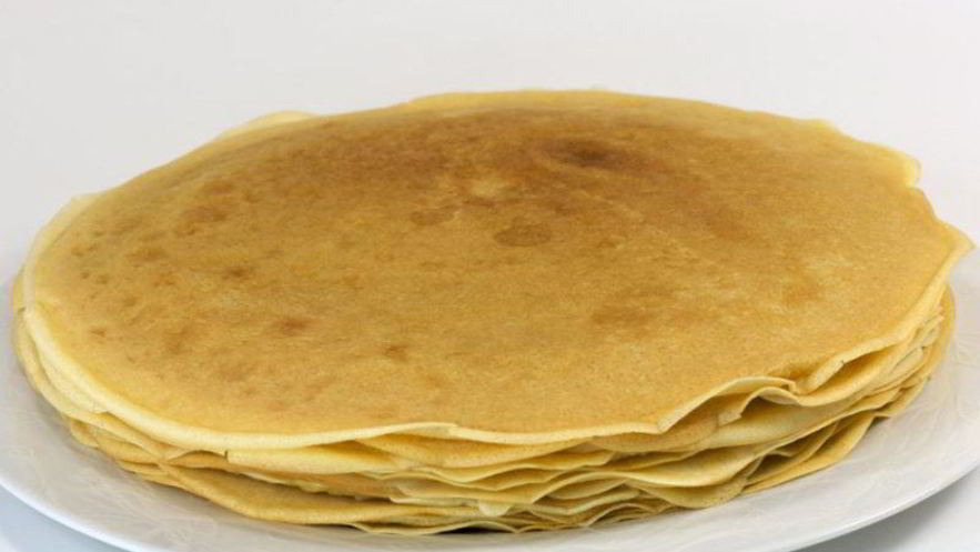 Рецепт блинчиков тонких