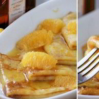 Рецепт Блинчиков в апельсиновой карамели