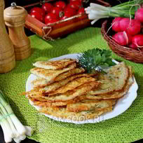 Рецепт Блинов из картофеля