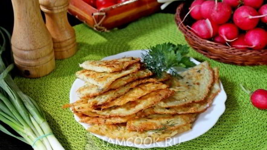 Рецепт блинов из картофеля