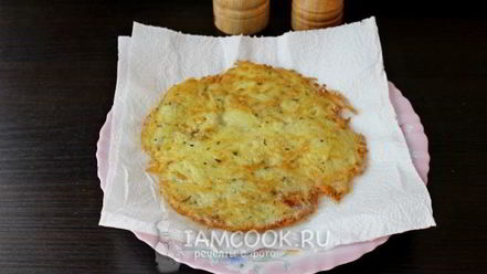 Рецепт блинов из картофеля