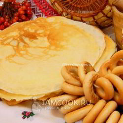 Рецепт Блинов на газированной воде