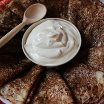 Блины на кефире