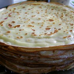 Рецепт Блинов на крахмале