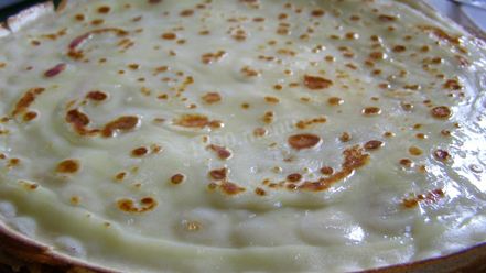 Рецепт блинов на крахмале