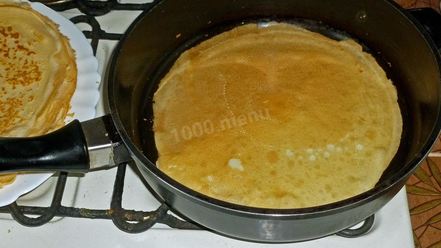 Рецепт блинов на сыворотке тонкие