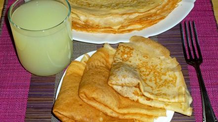 Рецепт блинов на сыворотке тонкие