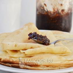 Рецепт Блинов на воде без яиц