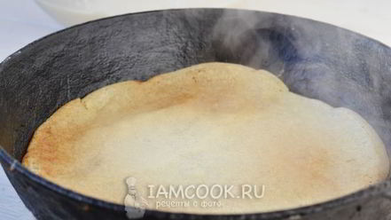 Рецепт блинов на воде без яиц