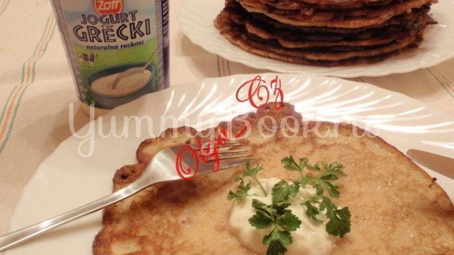 Рецепт блинов пикантных с чечевицей