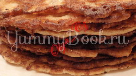 Рецепт блинов пикантных с чечевицей