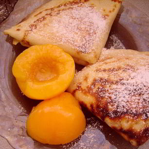 Рецепт Блинов с фруктами