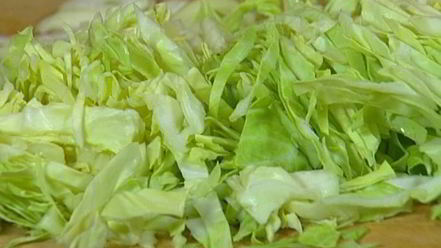 Рецепт блинов с капустой