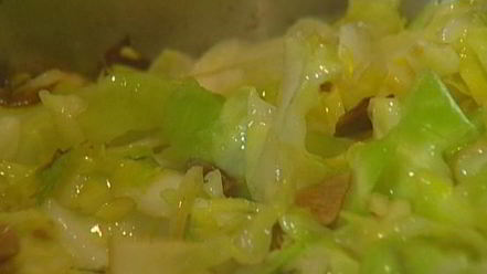 Рецепт блинов с капустой