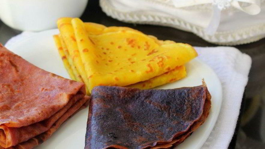 Рецепт блинов яркое настроение