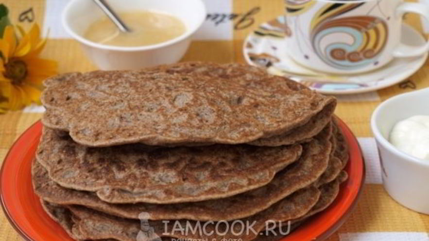 Рецепт гречневых блинов