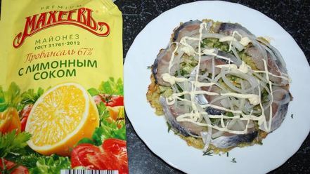 Рецепт кабачковых блинчиков с селедочкой