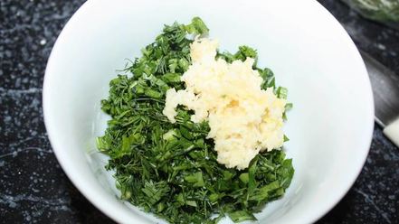 Рецепт кабачковых блинчиков с селедочкой