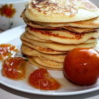 Рецепт Лимонных блинчиков на сметане