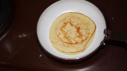 Рецепт лимонных блинчиков на сметане