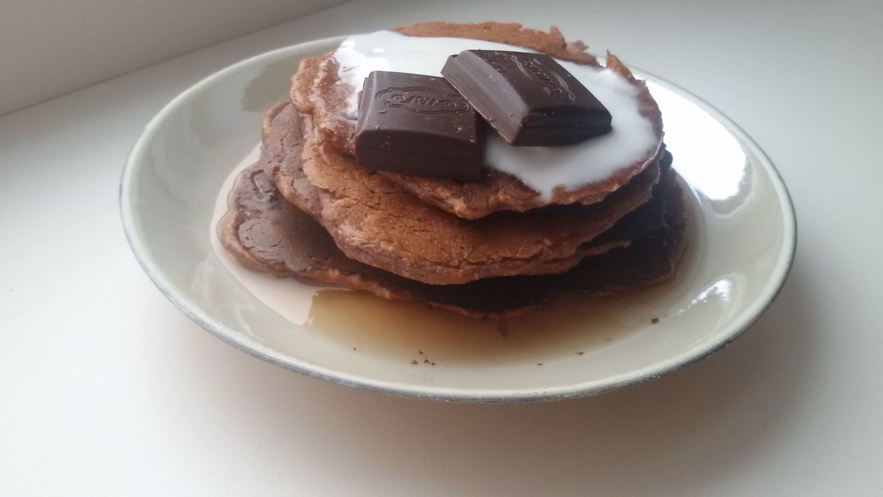 Рецепт панкейков без муки и масла